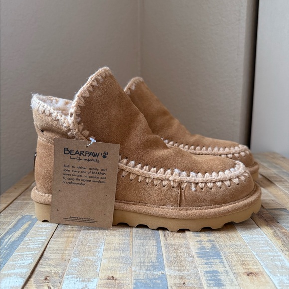 BearPaw Iced Coffee Shearling Winter Boots - Picture 2 of 7